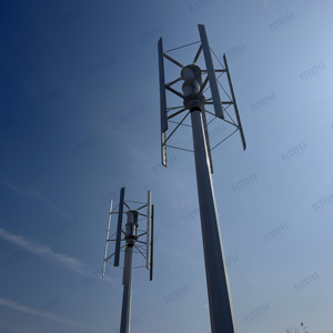 Sistema Híbrido Eólico de Eje Vertical con Imán de Corriente Alterna de 48V, 96V, 110V, 3KW, 5KW, 10KW, 20KW, 30KW y Aerogenerador de 10KW, 20KW, 30KW - Product Image 4