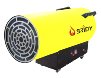Chauffage au gaz propane GPL industriel portable de grande puissance 100 kW en acier inoxydable pour élevage de volailles certifié CE avec protection contre la surchauffe