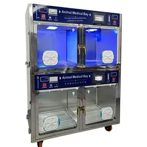 กรงสัตว์เลี้ยงอเนกประสงค์แบบใช้ซ้ำได้สำหรับการดูแลสุนัขในห้องไอซียู พร้อมห้องตรวจสุขภาพสัตว์ - Product Image 4