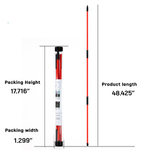 Barra de Alineación de Golf de Fibra de Vidrio, Plegable en Tres Partes, de 48 Pulgadas, Herramienta de Práctica y Ayuda para el Entrenamiento del Swing - Product Image 5
