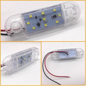 9V 30V màu đỏ hổ phách trắng 3.4 inch 9LED xe tải Trailer LED bên đánh dấu ánh sáng lần lượt đèn tín hiệu - Product Image 3