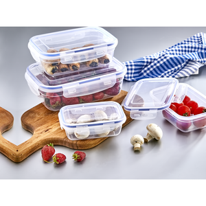 1500 ml Airtight BPA-Free Plastic Rectangular Food Container Leakproof Transparent <b>Storage</b> <b>Box</b> for Kitchen Use - Product Image 5