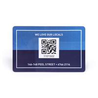 Tarjeta de Membresía Personalizada de Fábrica, Tarjeta de Visita de PVC, Código de Barras, Código QR, Tarjeta de Regalo