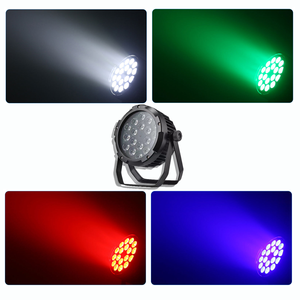 18x10W RGBW 4 en 1 Luz de escenario DMX Par LED lavado de aluminio Uplight Dj Disco Par Can Night Club luces Par luz para fiesta de boda - Product Image 3