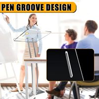 Pupitre moderne personnalisé en acrylique écologique, en fer, pour églises, lutrin autoportant poli avec étagère de présentation