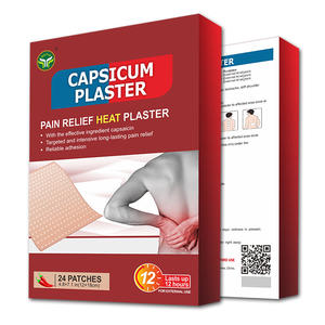Plester Capsicum Berpori MDT Terlaris Pereda Nyeri Panas Perawatan Kesehatan Kain Katun 12x18.27cm Bersertifikat ISO Umur Simpan 3 Tahun - Product Image 2