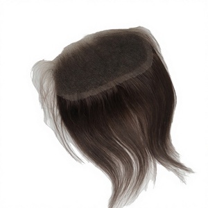 Sistema de Reemplazo Capilar Personalizado NiceHairVietnam, Cabello Remy 100% Densidad, Extensiones Naturales para Hombre, Color Castaño Oscuro, Frontal de Encaje HD - Product Image 2