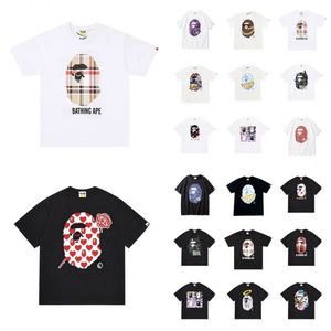 T-shirt Homme Tendance Ample Imprimé Bapees – Nouvelle Collection de Marque de Créateur, Qualité Supérieure, Vente en Gros 88Wholesale – T-shirt Décontracté Sportif - Product Image 2