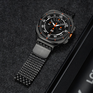 Vente en gros de bracelets magnétiques de haute qualité 40/44 pour <span class=keywords><strong>Samsung</strong></span> <span class=keywords><strong>Watch</strong></span> 8, en acier inoxydable, ultra 47 mm, pour hommes, style professionnel - Product Image 6