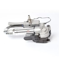 Machine de cerclage pneumatique semi-automatique portable pour sangles PET/PP pour l'alimentation, les boissons, les textiles, les marchandises, les vêtements, les emballages