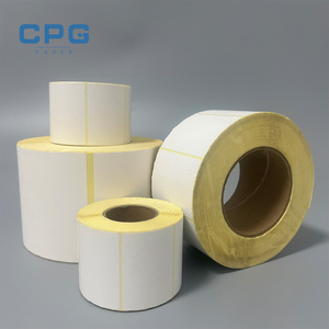 Manufacturer Direct Custom Barcode Label Sticker 2"x1" Top Coated Strong Adhesive Thermal Label Sticker for Asset Tags - Product Image 1