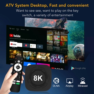 5G tốt nhất Android 14 TV Box rk3528a thông minh Android TV ET abonnement chứng nhận TV BOX ANDROID - Product Image 5