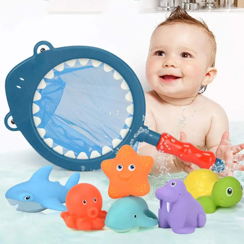 Meist verkaufte Baby schwimmende Spritzer Badezeit Spaß Lernen Bildung Spielzeug Baby Bad Spritz spielzeug
