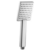 Ensemble de pommeau de douche à main multifonction carré en plastique ABS, trois pièces, accessoires de robinetterie de salle de bain