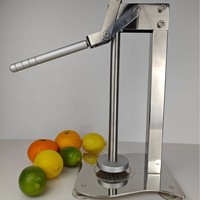 Presse-agrumes manuel à vis pour citron et lime, facile à utiliser, pour tranches de citron, en promotion