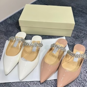 Sandales pour femmes, design estival personnalisé, nouvelle collection, marques de luxe, chaussures de créateur, sandales de mariage, tongs JM, diamants - Product Image 6