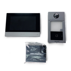 HIK DS-KIS604-S(<span class=keywords><strong>C</strong></span>) IP Video <span class=keywords><strong>C</strong></span>ửa Điện thoại Kit Mạng Video intercom bó với một cuộ<span class=keywords><strong>c</strong></span> gọi nút cho thuận tiện biệt thự nhà cuộ<span class=keywords><strong>c</strong></span> gọi - Product Image 6