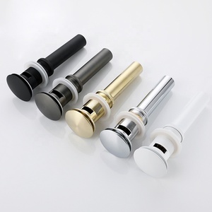 Pabrik Kaiping warna putih kuningan baskom Pop Up limbah drain dengan meluap bak cuci aksesoris - Product Image 6