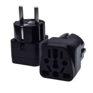 عالمي إلى ألمانيا EU وtype-F Schuko جولة <span class=keywords><strong>2</strong></span> دبابيس لنا الاتحاد الأوروبي إلى السفر قابس تحويل - Product Image 6