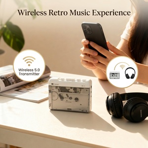 Reproductor y Grabador de Cintas Portátil con <span class=keywords><strong>Bluetooth</strong></span>, Radio AM/FM, Convertidor de Casete a MP3, Reproductor y Grabador de Cintas Compacto - Product Image 3