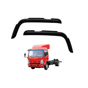 Pare-soleil de fenêtre de <span class=keywords><strong>voiture</strong></span> de haute qualité, en injection noire, accessoires extérieurs pour ISUZU 700P, fournis par l'usine de camions - Product Image 1