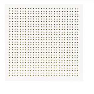 Plaques <span class=keywords><strong>de</strong></span> plafond en plâtre perforées 600x600 mm, panneaux acoustiques absorbants le son pour bureau, hôpital, école - Product Image 2