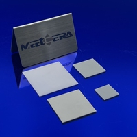 Plaque en céramique de nitrure d'aluminium (AlN) polie sur mesure pour substrat d'emballage de LED haute puissance et pièces détachées de matériel