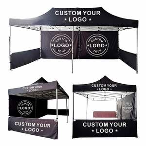Carpa Portátil para Publicidad en Eventos, Ferias Comerciales, con Logotipo Personalizado, 5X5M, Resistente, Impermeable, con Estructura de Aluminio - Product Image 1