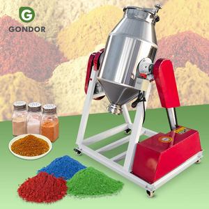 Mezcladora automática de polvo para alimentos de acero inoxidable, para detergente, jabón, especias, con capacidad de 200 kg, tambor de 10 kg y 50 kg - Product Image 1