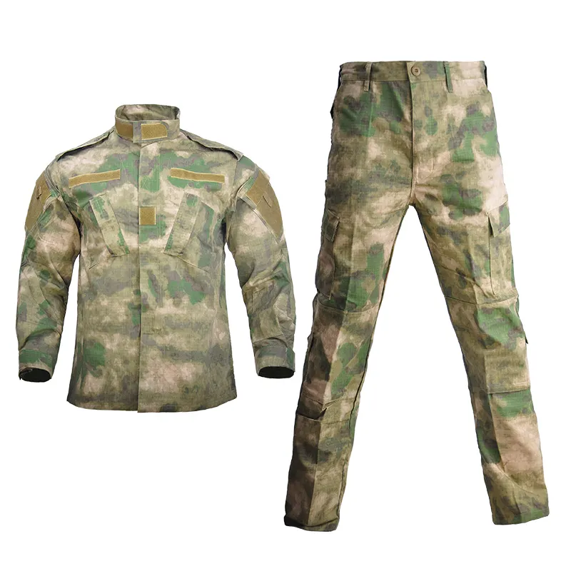 Manufacturer Men's Hunting Suit Clothing Outfit Combat Camouflage Jacket+Pant Tactical Uniform for Men