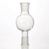 Adaptateur de raccordement en verre borosilicate épaissi 24/29 pour laboratoire chimique, OEM, vente en gros