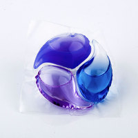 Capsules de lessive Détergent à lessive soluble dans l'eau Dosettes Nettoyant enzymatique Détergent écologique