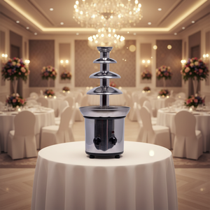 NUEVA Máquina de Fuente de Chocolate Manual de 4 Niveles para Uso Comercial Pequeño, Ideal para Restaurantes, Cafeterías, Precio de Fábrica - Product Image 1