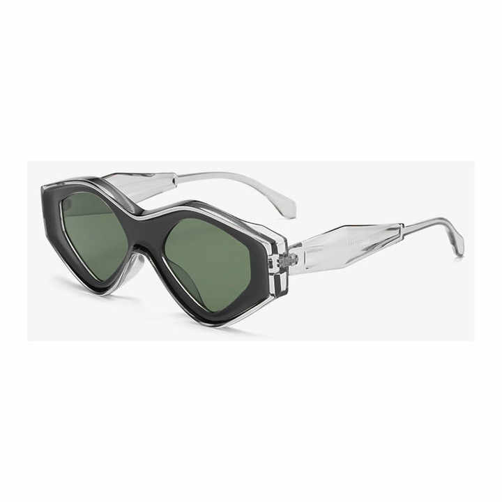 Triangle Logo Cat-Eye Sunglasses