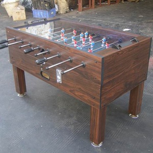 Mejor venta de juegos de fútbol de mesa con monedas tapa de cristal Mesa billar futbolin - Product Image 2
