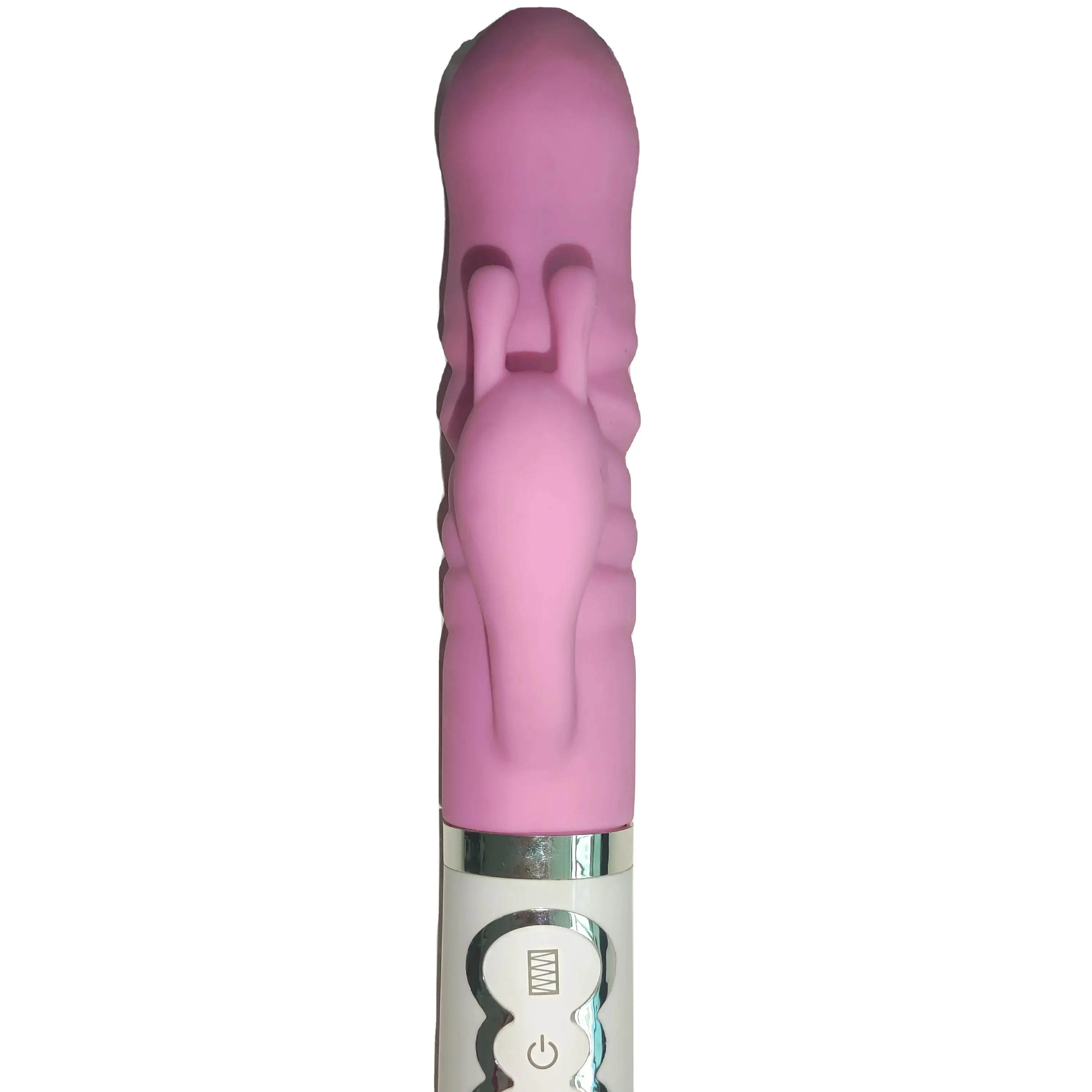 AVA çift motorlu kadınlar ve erkekler için silikon tavşan vibratör yapay Penis yetişkin seks oyuncak vajina ve Penis masaj ana sıkmak için