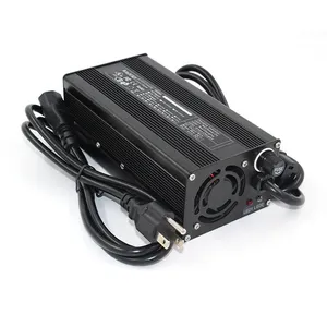 29.4V 7A 8A 9A 10A Chargeur Intelligent pour Batterie Li-ion 24V Sortie 29.4V 10A batterie au lithium En Aluminium chargeur de boîtier