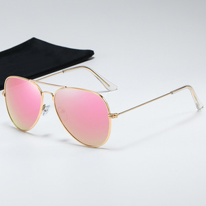 Gafas de sol clásicas de piloto para mujer, gafas de sol de diseñador de moda para hombre, espejo colorido, marco de Metal de aviación, gafas de conducción 2025 - Product Image 5