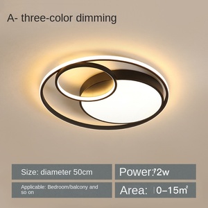 Lustre européen moderne et contemporain en acrylique de luxe avec télécommande pour la maison, le bureau, la chambre à coucher et la salle à manger. - Product Image 4