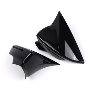 Cubierta de espejo retrovisor para Seat Leon 2013-2020, ABS, juego completo, instalación con pegamento o tornillos - Product Image 3