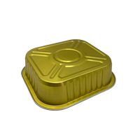 Gobelets et couvercles en aluminium stérilisables à haute température, jetables, écologiques, de qualité alimentaire, 250g, pour poudings et desserts