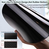 Alas Mouse Ergonomis Lucu dengan Penyangga Pergelangan Tangan, Nyaman, Anti-Selip, Alas PU, untuk Rumah, Kantor, Gaming, Laptop, Komputer, Pereda Nyeri, Tersedia