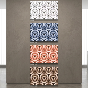 Azulejos de baño de ducha modernos de 30x45cm, azulejos decorativos de cerámica con diseño de flores 3D de 300x450mm, azulejos interiores de suelo y pared de 12x18 - Product Image 2