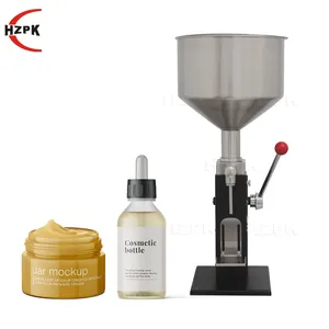 A03 kleine abfüllmaschine kleine flasche ätherisches Öl creme-glas abfüllmaschine flüssigkeit 10-50 ml