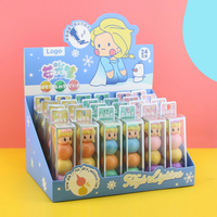 Ensemble de surligneurs A.Ni Mini mignons en forme de petit dinosaure princesse, couleur macaron, couture créative, séchage rapide, pour étudiants, stylo à dessin