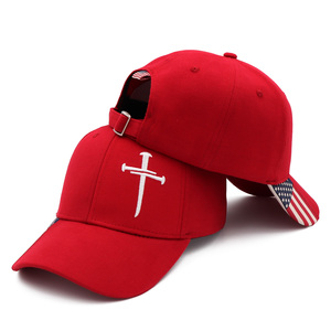 Gorro de Béisbol de Mezclilla de Algodón Bordado en Oferta, Estilo Deportivo Hip-hop con Patrón de Letras, Gorra para el Sol - Product Image 1