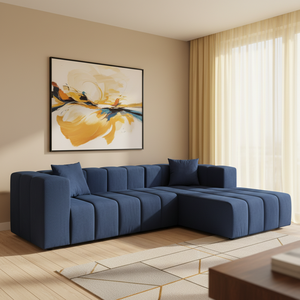 Sofá Seccional Modular Minimalista Nórdico Italiano de <span class=keywords><strong>Dos</strong></span> <span class=keywords><strong>Plazas</strong></span>, Relleno de Esponja, Ecológico, Cómodo, para Sala de Estar, Hotel, Apartamento - Product Image 6