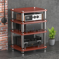 DK-023 Support de cabinet acoustique HIFI antichoc, pied de cabinet d'amplificateur de puissance, support de cabinet KTV Home Cinéma, pied solide