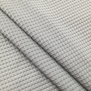 No4403B Nylon Waffle Cool Hommes T-shirt Tissu <span class=keywords><strong>Amazon</strong></span> Commerce Extérieur Tricoté Jacquard Tissu - Product Image 5