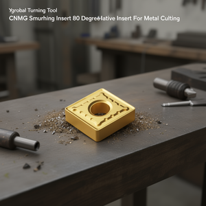เม็ดมีดกลึง CNMG Sm แบบลบมุม 80 องศา สำหรับงานตัดโลหะ - Product Image 3